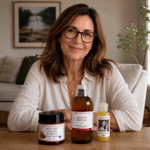 Wild Yam Cream, Meno-Ease Tincture & Erato Intimacy Oil (Women’s Balance)