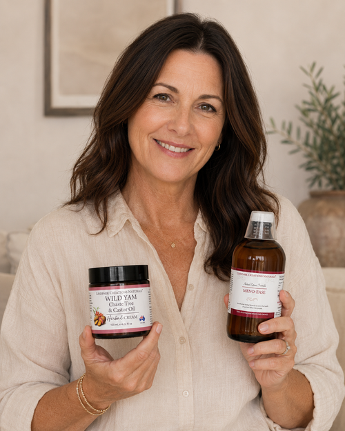 Wild Yam Cream & Meno-Ease Herbal Tincture (Women’s Wellness Duo)