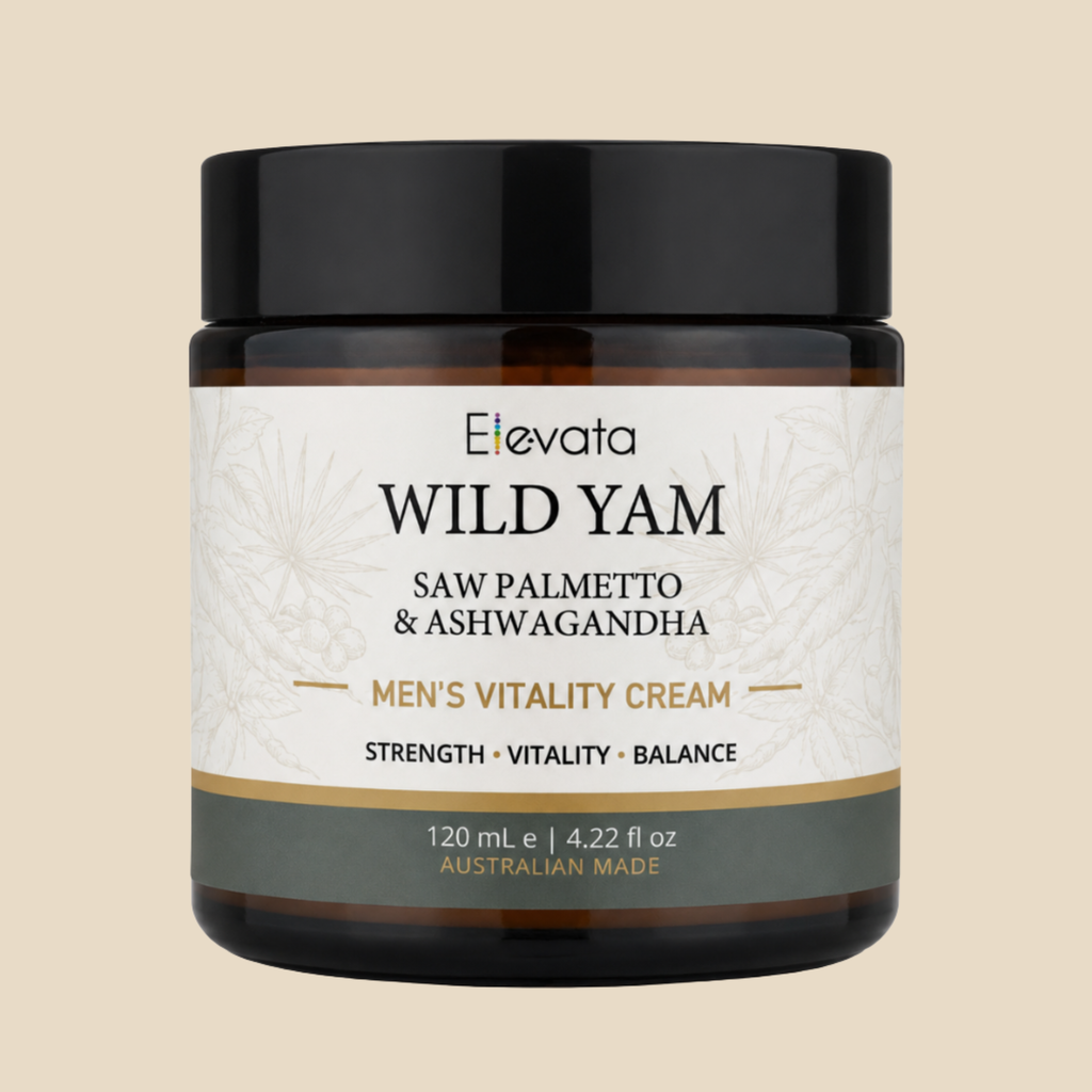Wild Yam Saw Palmetto & Ashwagandha - Men's Vitality Cream
